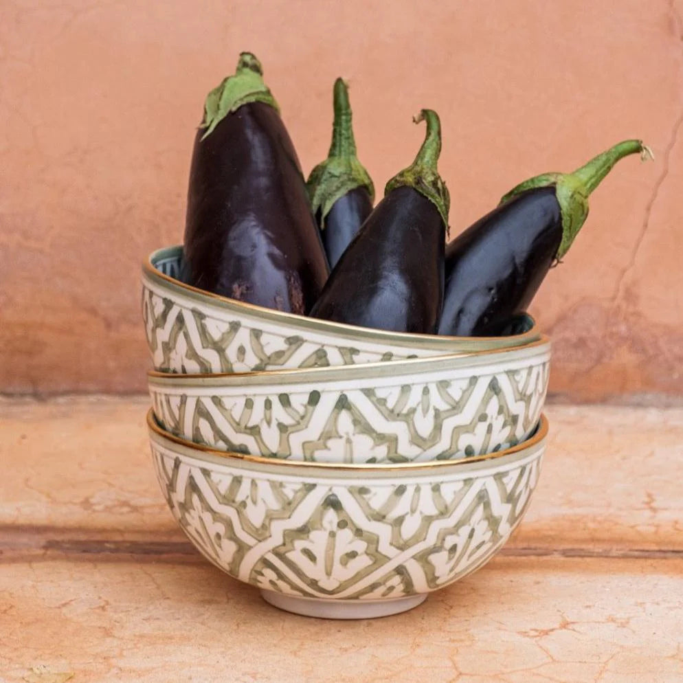 Large Fassia Bowl - Mint Green